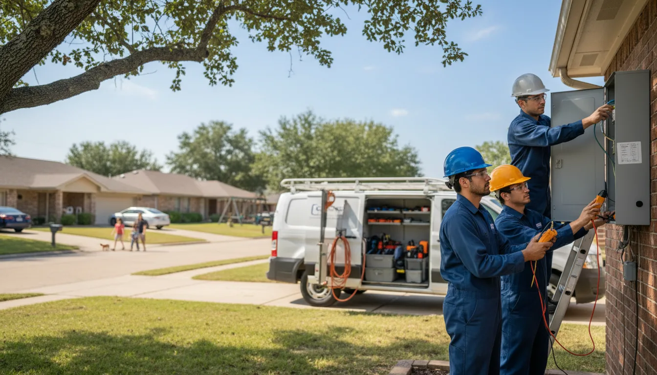 Certified electrician providing emergency electrical services in Amboy, IL